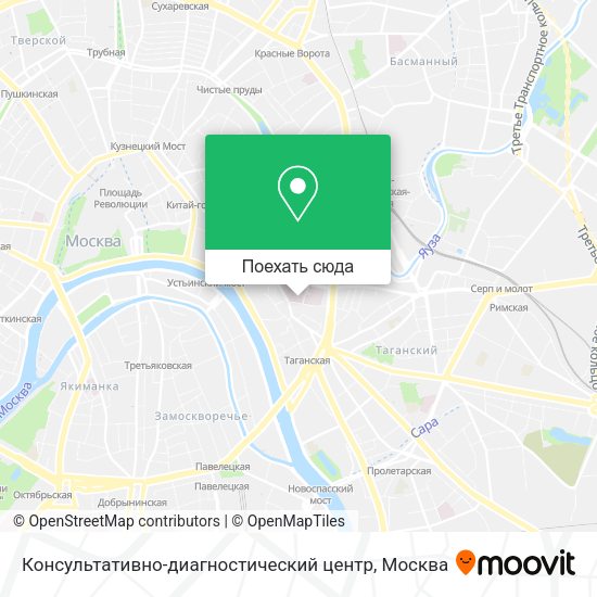 Карта Консультативно-диагностический центр