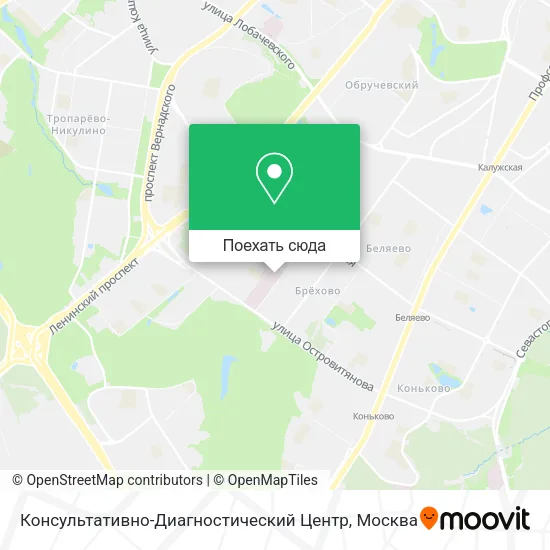 Карта Консультативно-Диагностический Центр