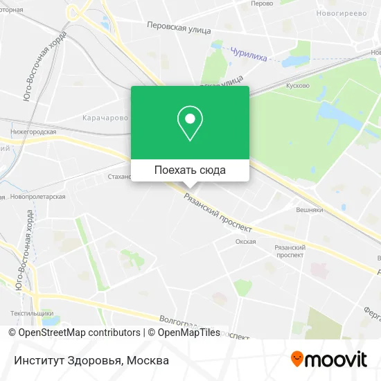 Карта Институт Здоровья