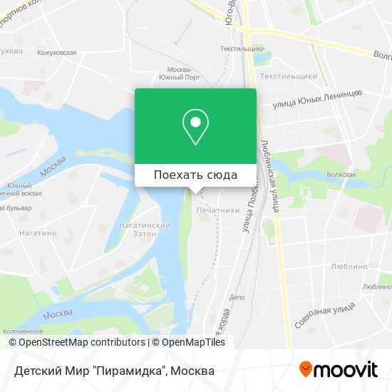 Карта Детский Мир "Пирамидка"