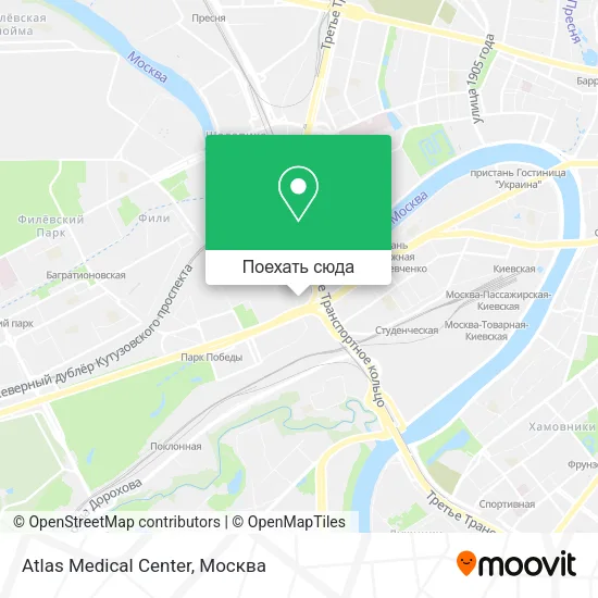 Карта Atlas Medical Center