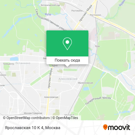 Карта Ярославская 10 К 4