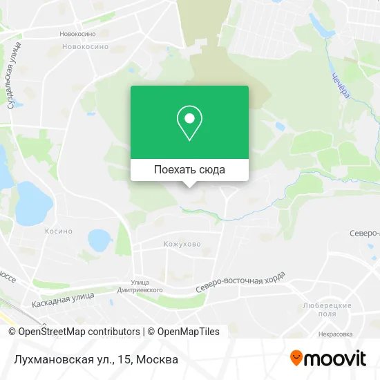 Карта Лухмановская ул., 15