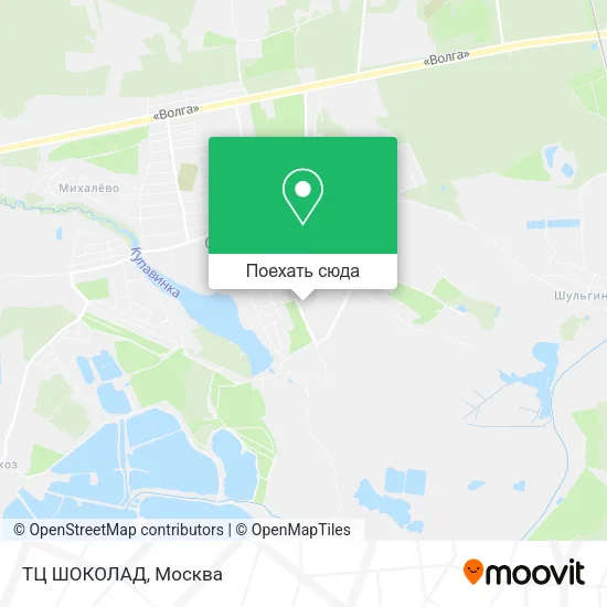 Карта ТЦ ШОКОЛАД