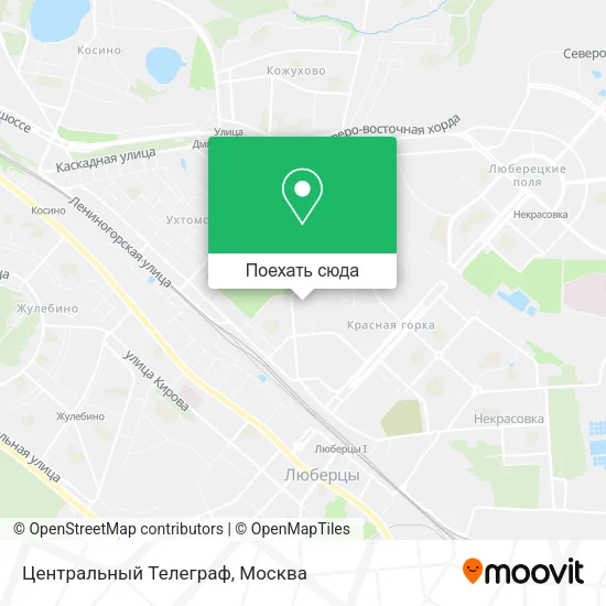 Карта Центральный Телеграф