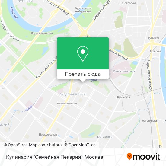 Карта Кулинария "Семейная Пекарня"