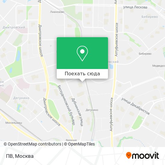 Карта ПВ