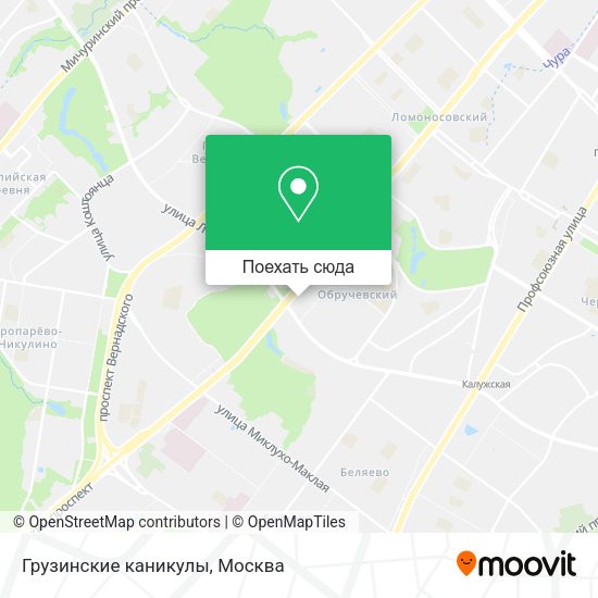 Карта Грузинские каникулы