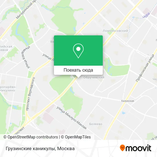 Карта Грузинские каникулы