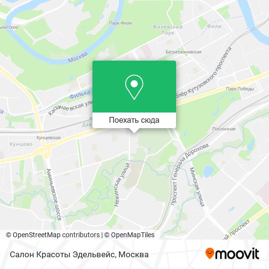 Карта Салон Красоты Эдельвейс