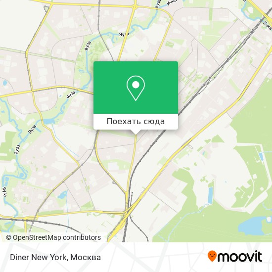 Карта Diner New York