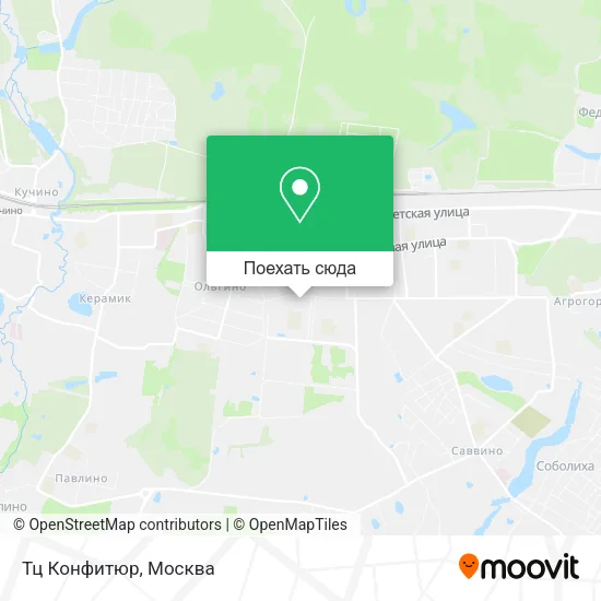 Карта Тц Конфитюр