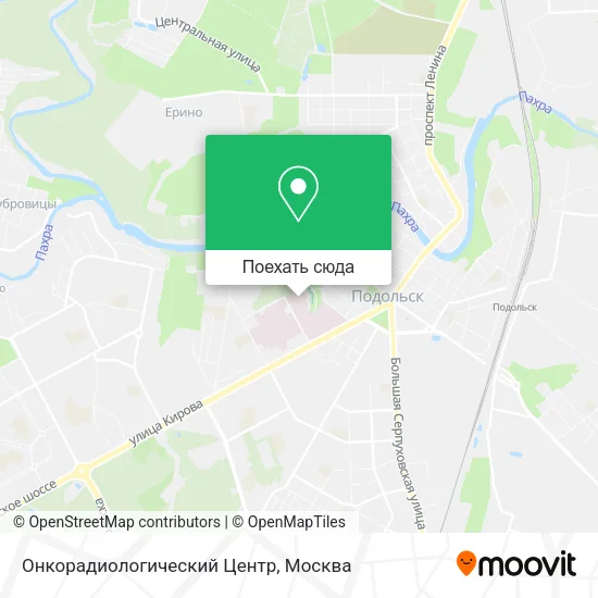 Карта Онкорадиологический Центр