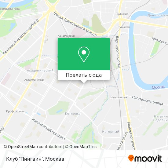 Карта Клуб "Пингвин"