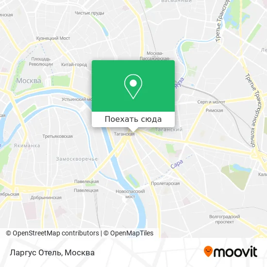 Карта Ларгус Отель