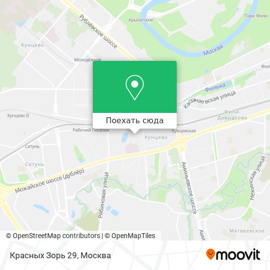 Карта Красных Зорь 29