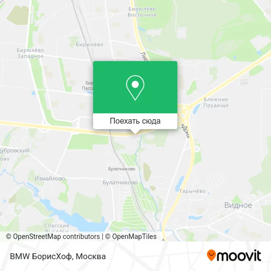 Карта BMW БорисХоф