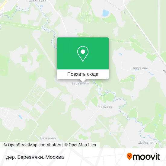 Карта дер. Березняки