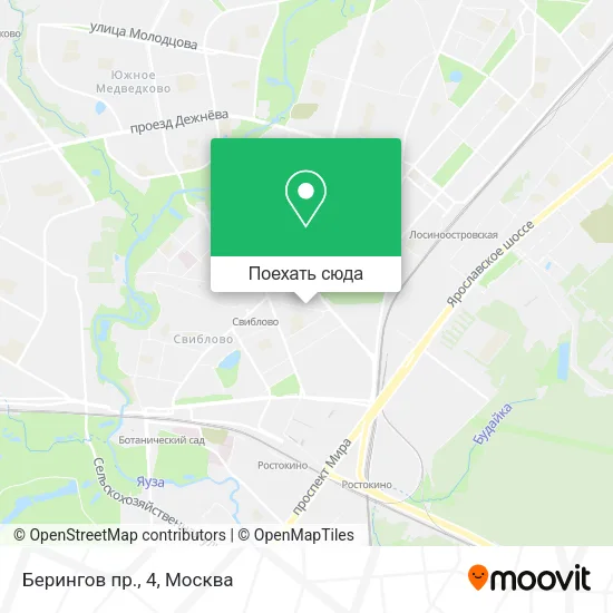 Карта Берингов пр., 4