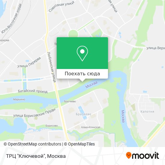 Карта ТРЦ "Ключевой"