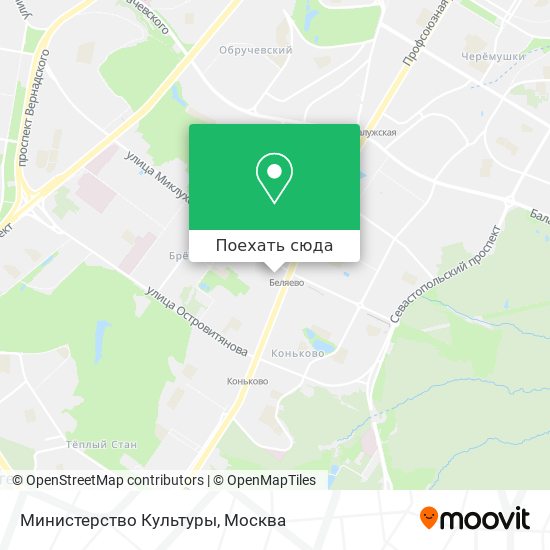 Карта Министерство Культуры
