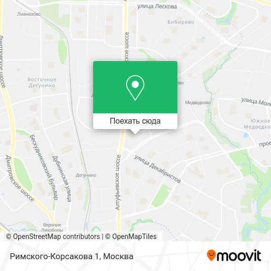 Карта Римского-Корсакова 1