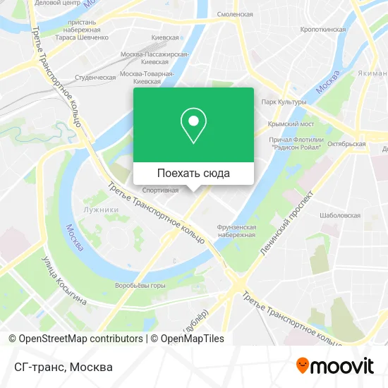 Карта СГ-транс