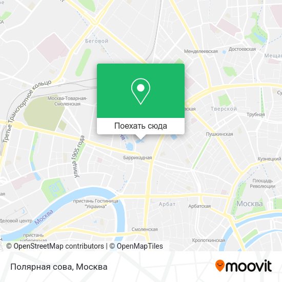 Карта Полярная сова