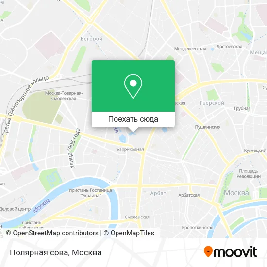 Карта Полярная сова