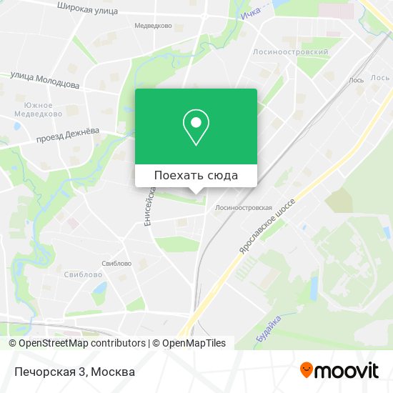 Карта Печорская 3