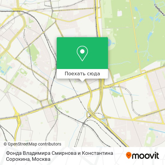 Карта Фонда Владимира Смирнова и Константина Сорокина