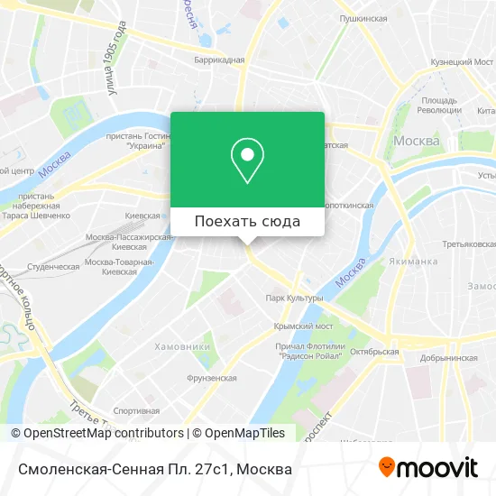 Карта Смоленская-Сенная Пл. 27с1