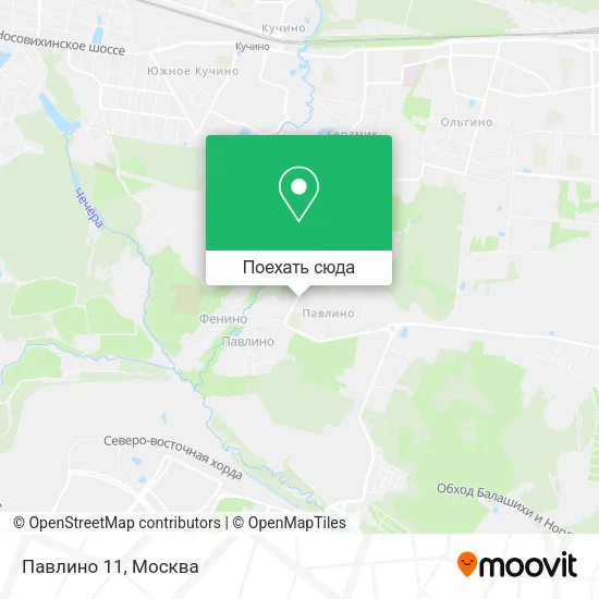 Карта Павлино 11