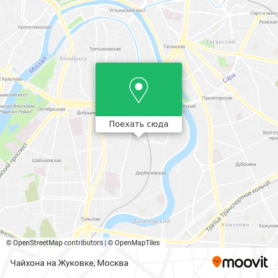 Карта Чайхона на Жуковке