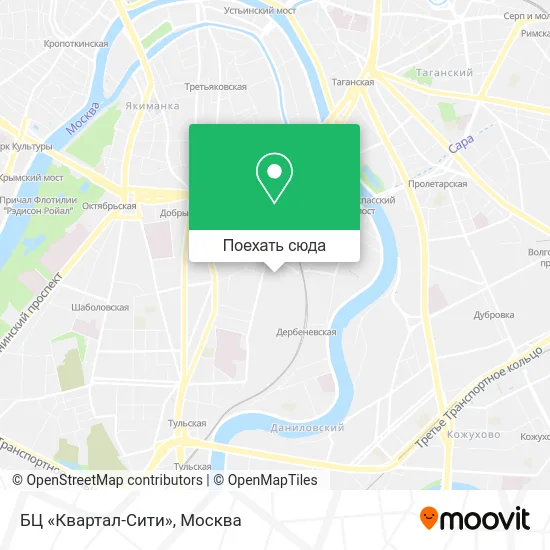 Карта БЦ «Квартал-Сити»