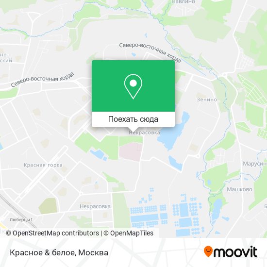 Карта Красное & белое