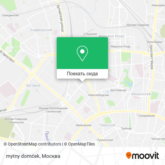 Карта mytny domćek