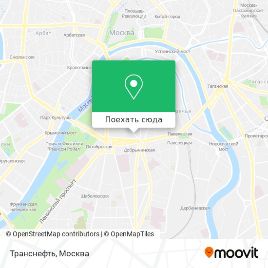 Карта Транснефть