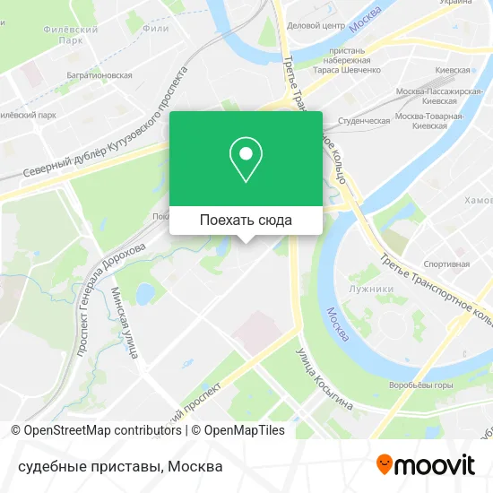 Карта судебные приставы
