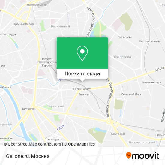 Карта Gelione.ru