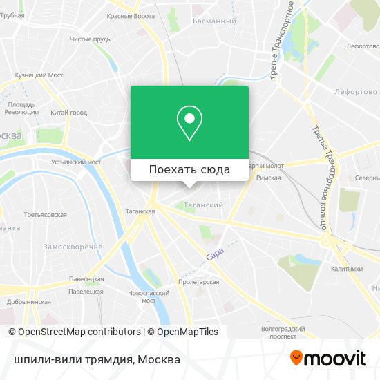 Карта шпили-вили трямдия