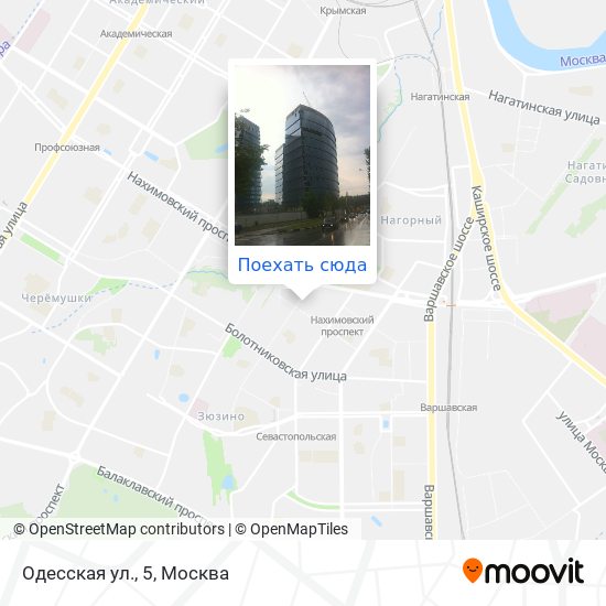 Карта Одесская ул., 5