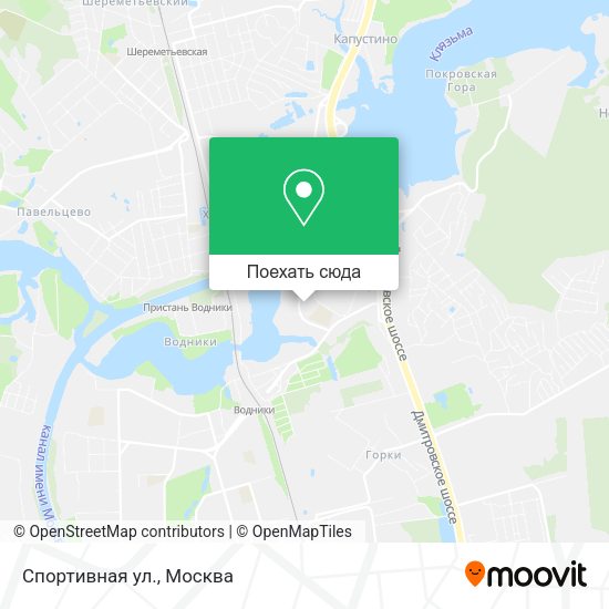 Карта Спортивная ул.