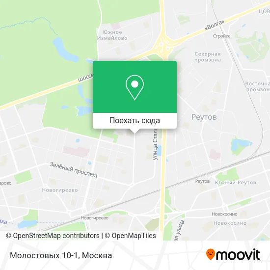 Карта Молостовых 10-1