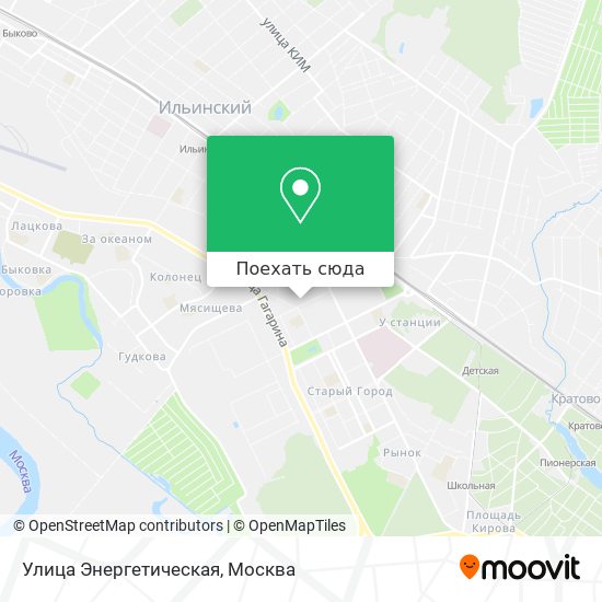 Карта Улица Энергетическая