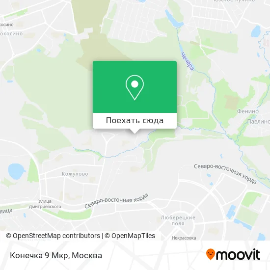 Карта Конечка 9 Мкр