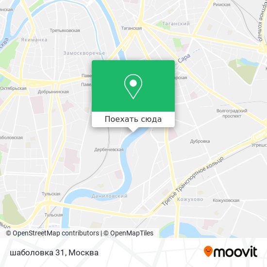 Карта шаболовка 31