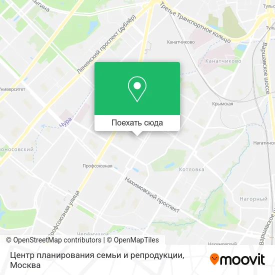 Карта Центр планирования семьи и репродукции