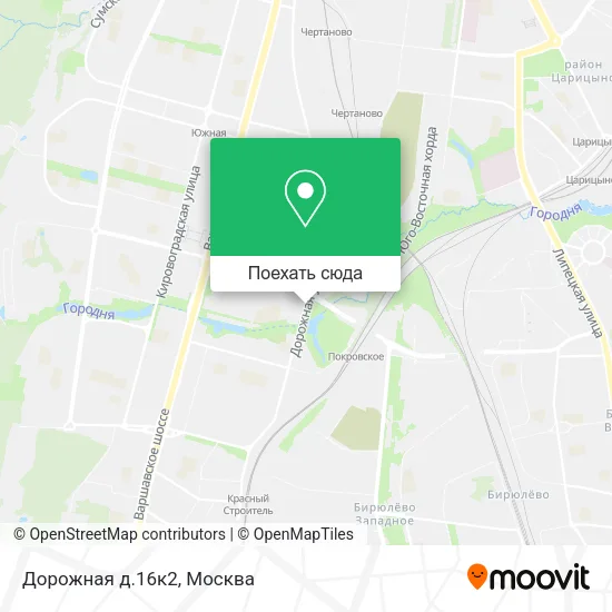 Карта Дорожная д.16к2