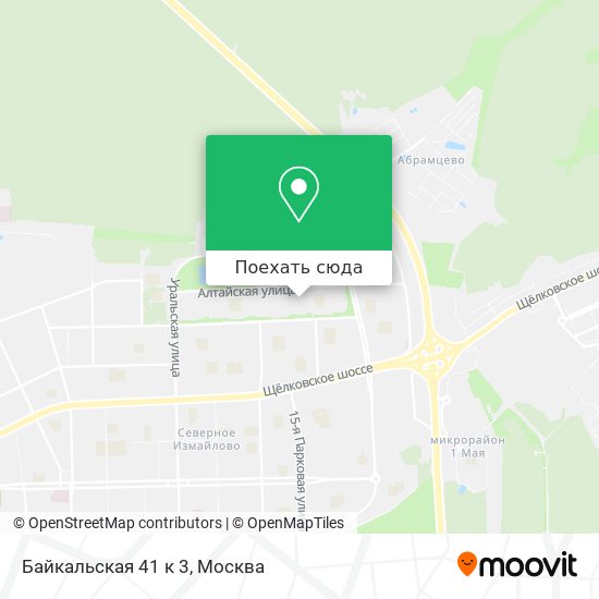 Карта Байкальская 41 к 3